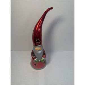 Mark Roberts Santa Hat Face Figure Christmas‎ Votive Candle Holder Holiday